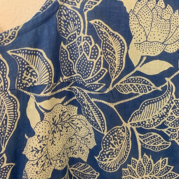 Lauren Brooke Sleeveless Floral Maxi Dress-Size M - Picture 5 of 9